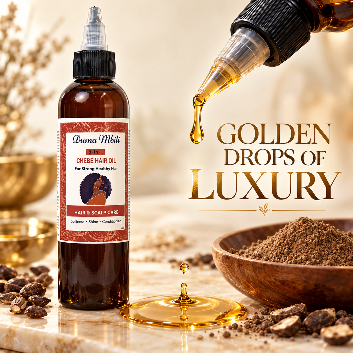 Chebe Hair Oil 8-in-1-Chebe Hair Oil 8-in-1