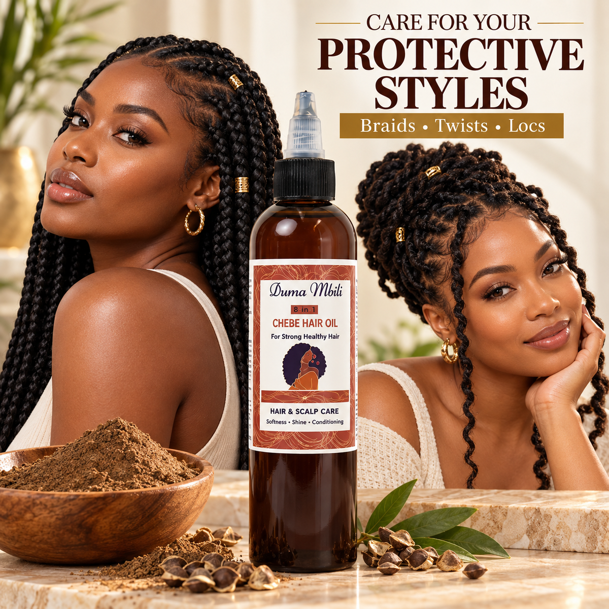Chebe Hair Oil 8-in-1-Chebe Hair Oil 8-in-1