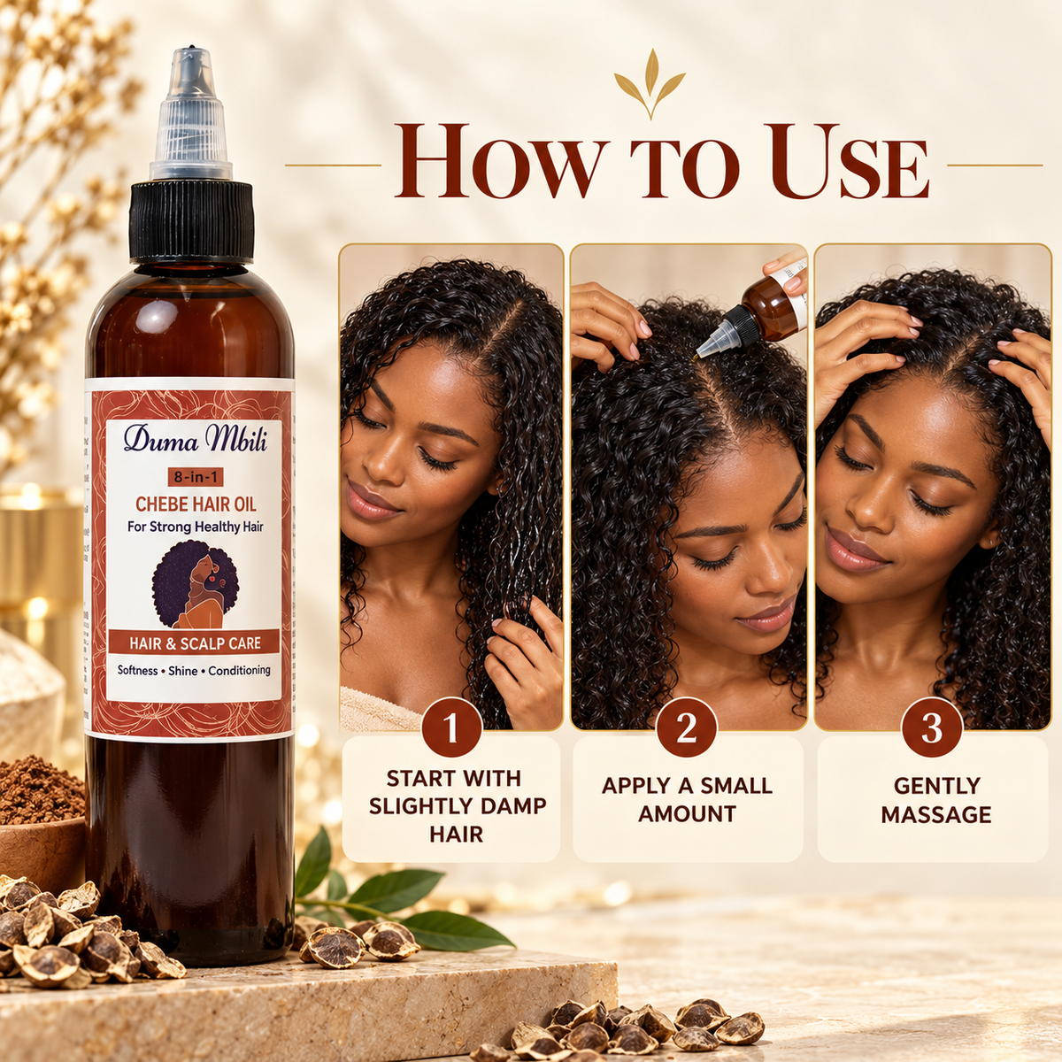 Chebe Hair Oil 8-in-1-Chebe Hair Oil 8-in-1