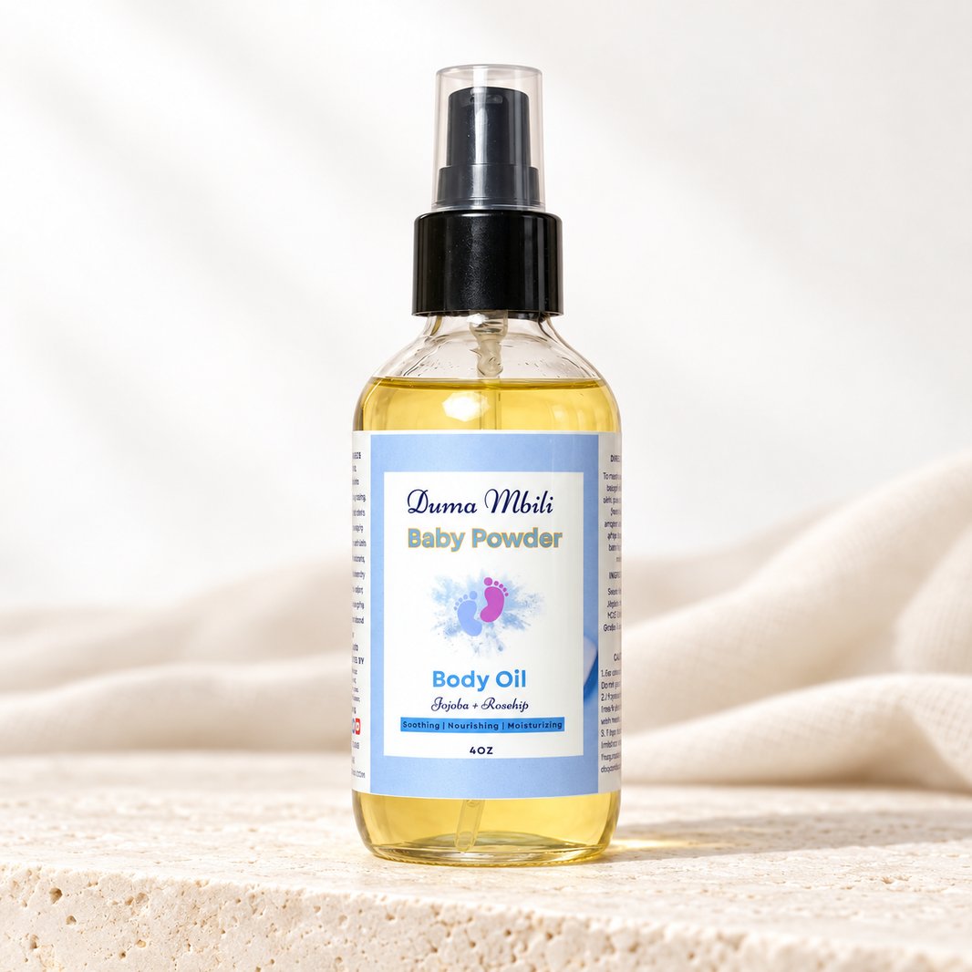 Baby Powder Body Oil-Baby Powder Body Oil