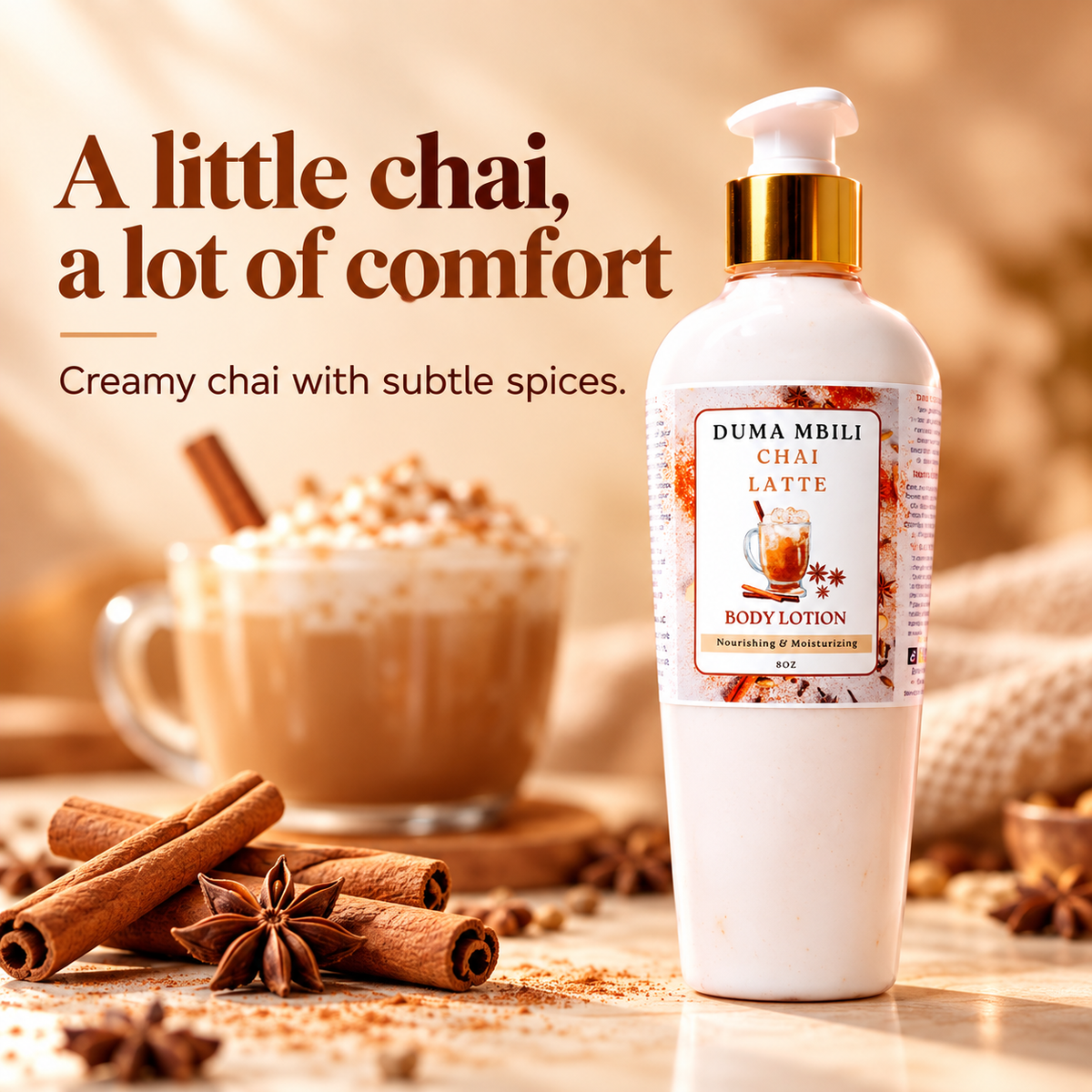 Chai Latte Body Lotion-Chai Latte Body Lotion