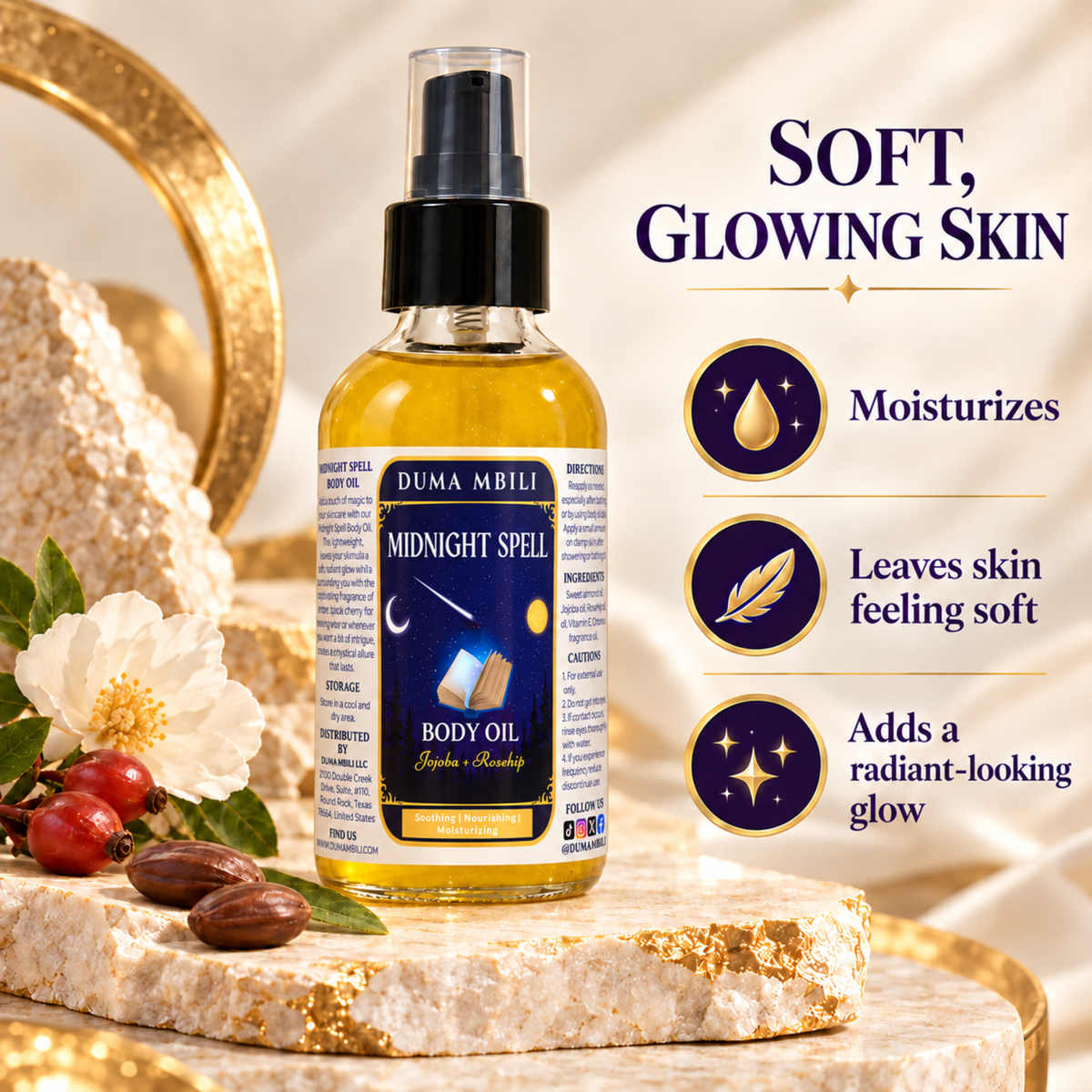 Midnight Spell Body Oil-Midnight Spell Body Oil