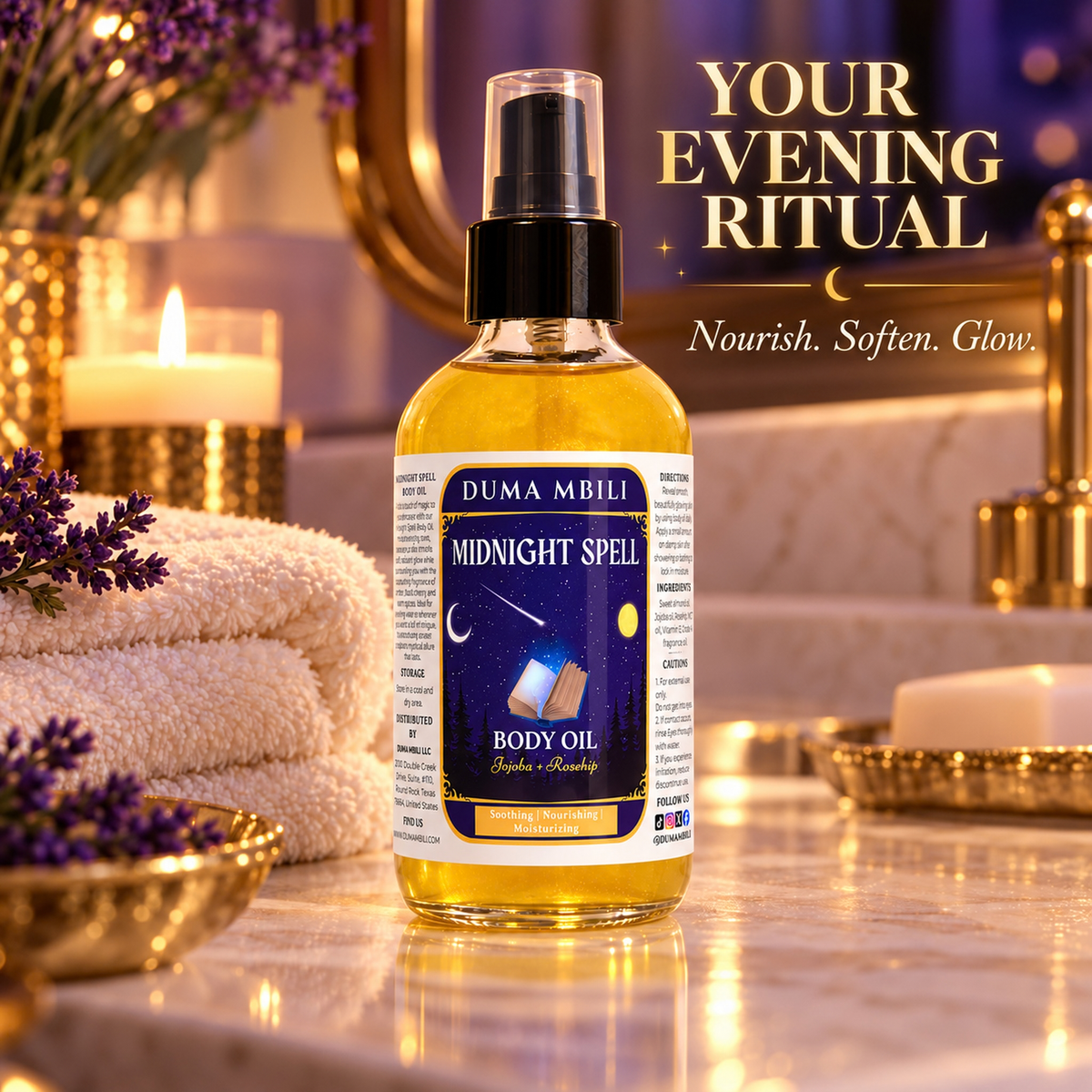 Midnight Spell Body Oil-Midnight Spell Body Oil