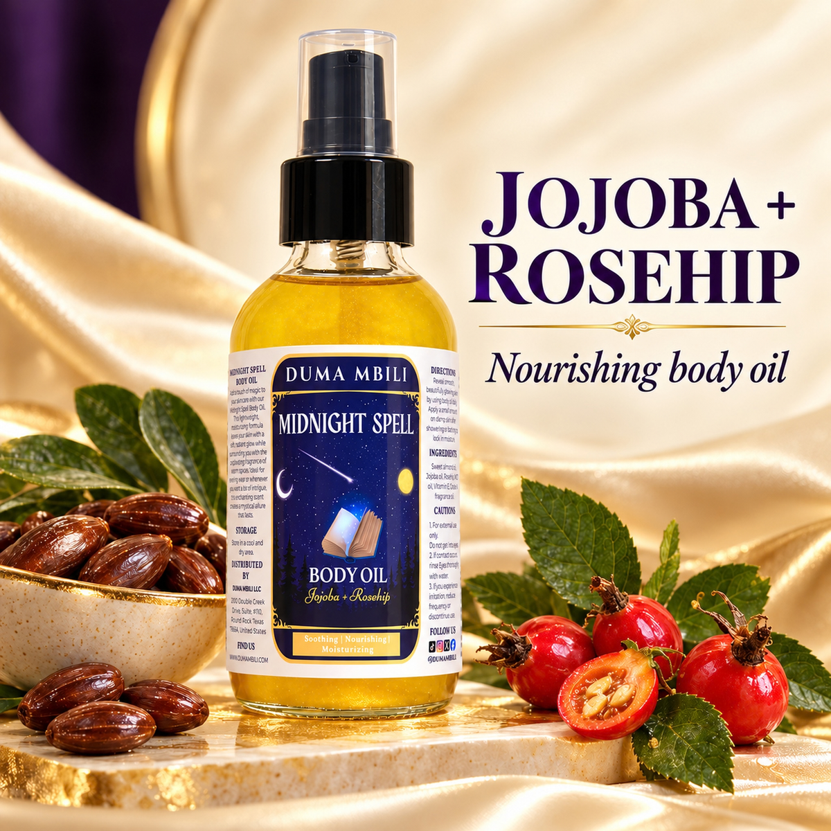 Midnight Spell Body Oil-Midnight Spell Body Oil
