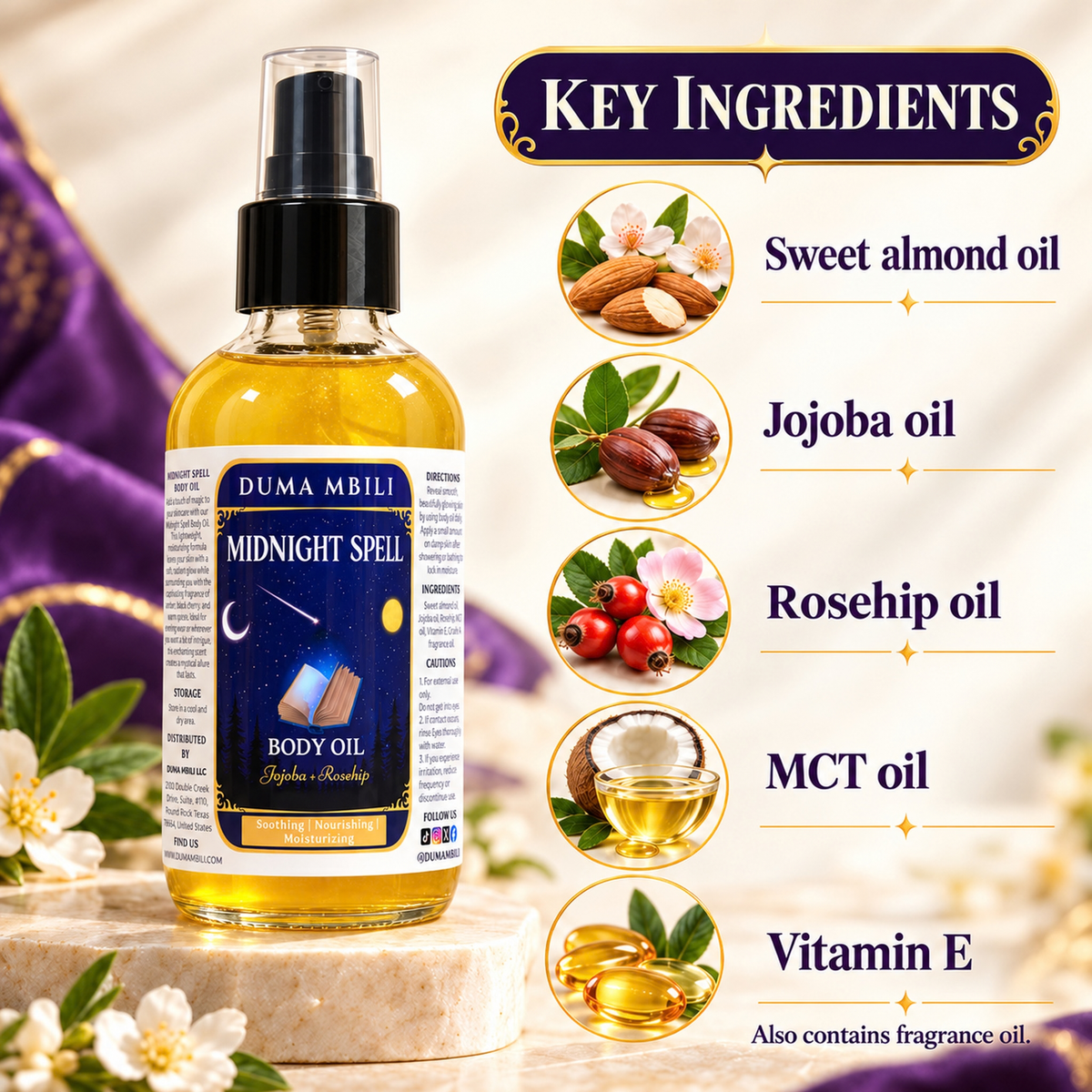 Midnight Spell Body Oil-Midnight Spell Body Oil