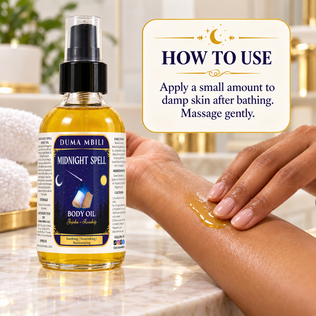 Midnight Spell Body Oil-Midnight Spell Body Oil