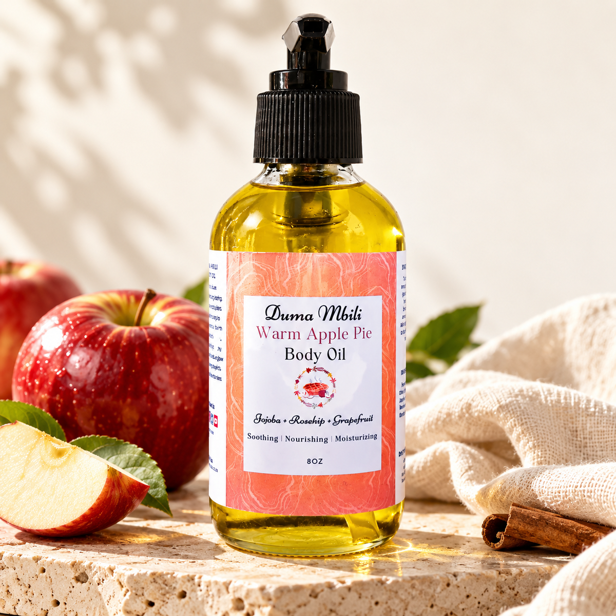 Warm Apple Pie Body Oil-Warm Apple Pie Body Oil