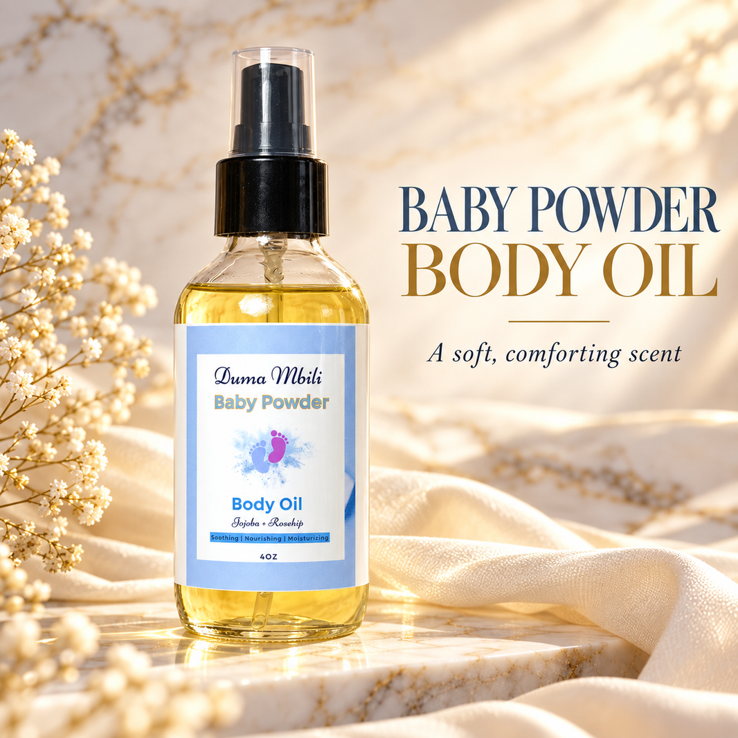Baby Powder Body Oil-Baby Powder Body Oil