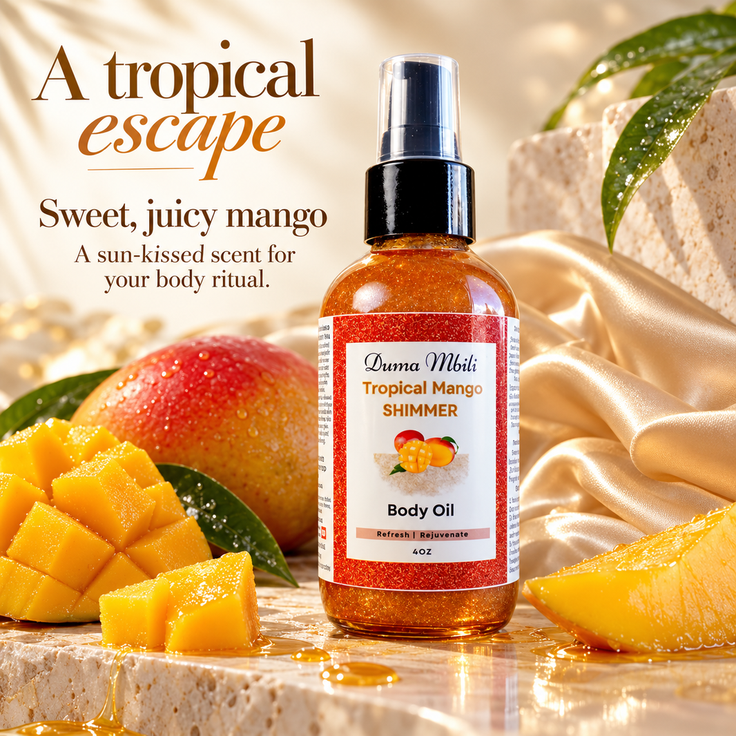 Tropical Mango Shimmer Body Oil-Tropical Mango Shimmer Body Oil