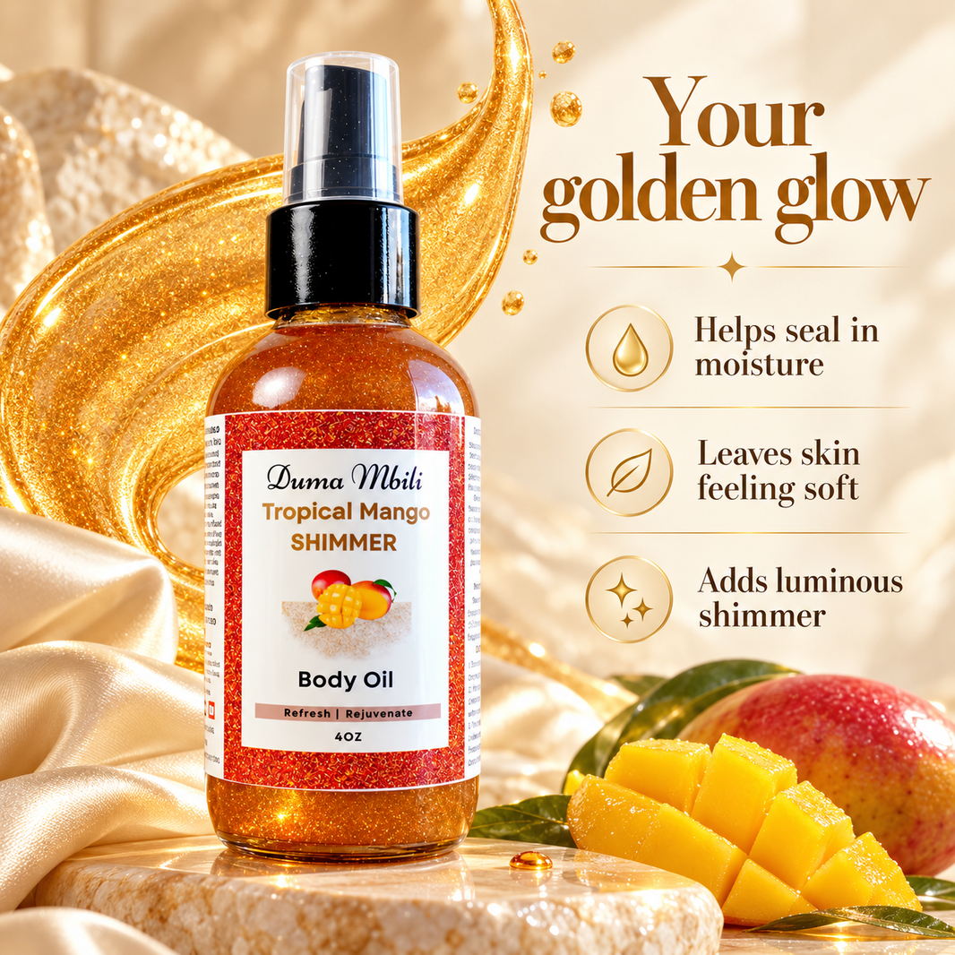 Tropical Mango Shimmer Body Oil-Tropical Mango Shimmer Body Oil