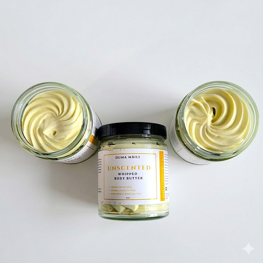 Unscented Whipped Body Butter-Unscented Whipped Body Butter