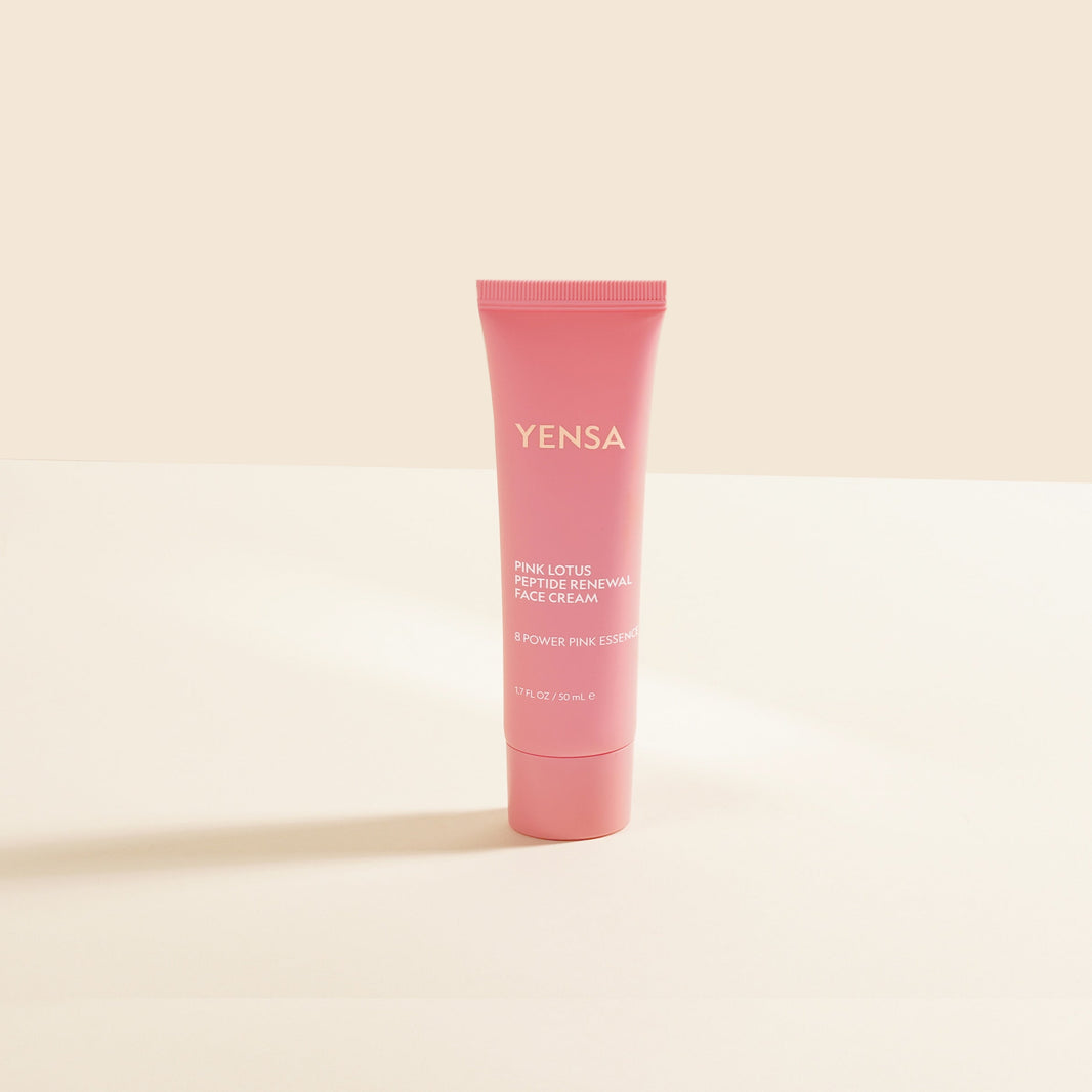 Pink Lotus Peptide Renewal Face Cream-Pink Lotus Peptide Renewal Face Cream