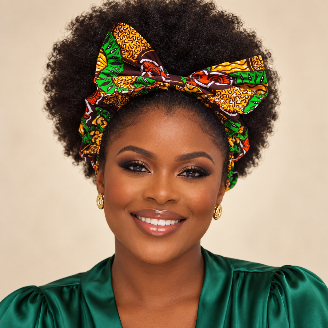 Duma Mbili African Print Headband/Hairband-Duma Mbili African Print Headband/Hairband