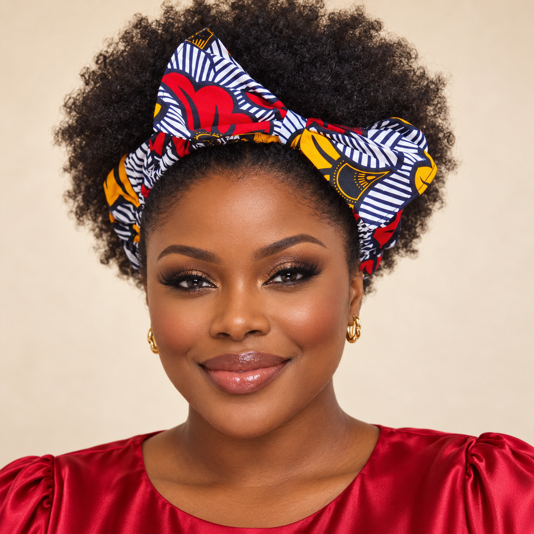 Duma Mbili African Print Headband/Hairband-Duma Mbili African Print Headband/Hairband