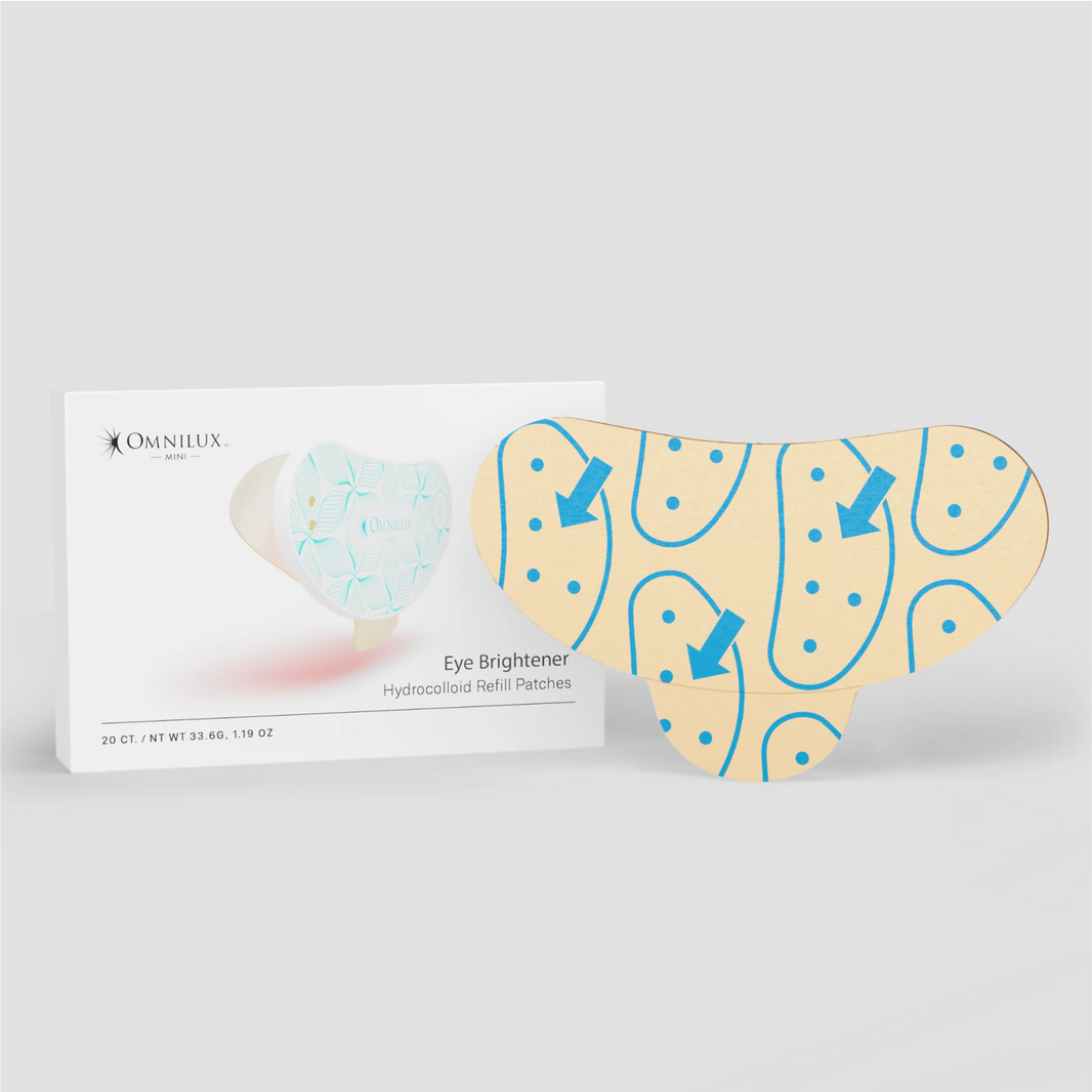 Omnilux Eye Brightener Hydrocolloid Refill Patches (20 pack)-Omnilux Eye Brightener Hydrocolloid Refill Patches (20 pack)