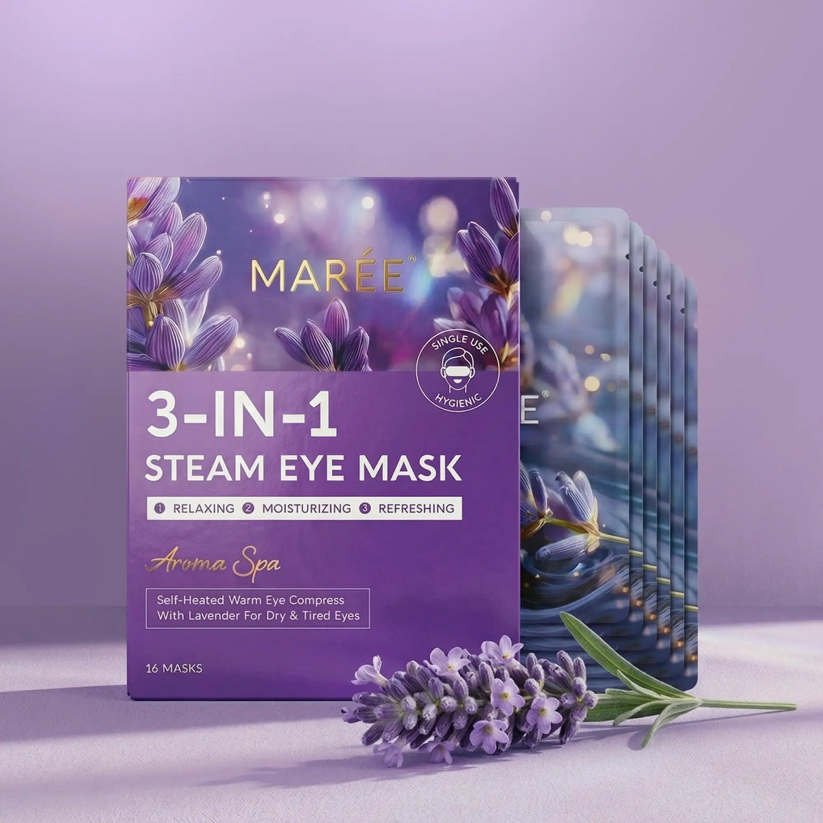 Scented Spa Steam Eye Mask-Scented Spa Steam Eye Mask
