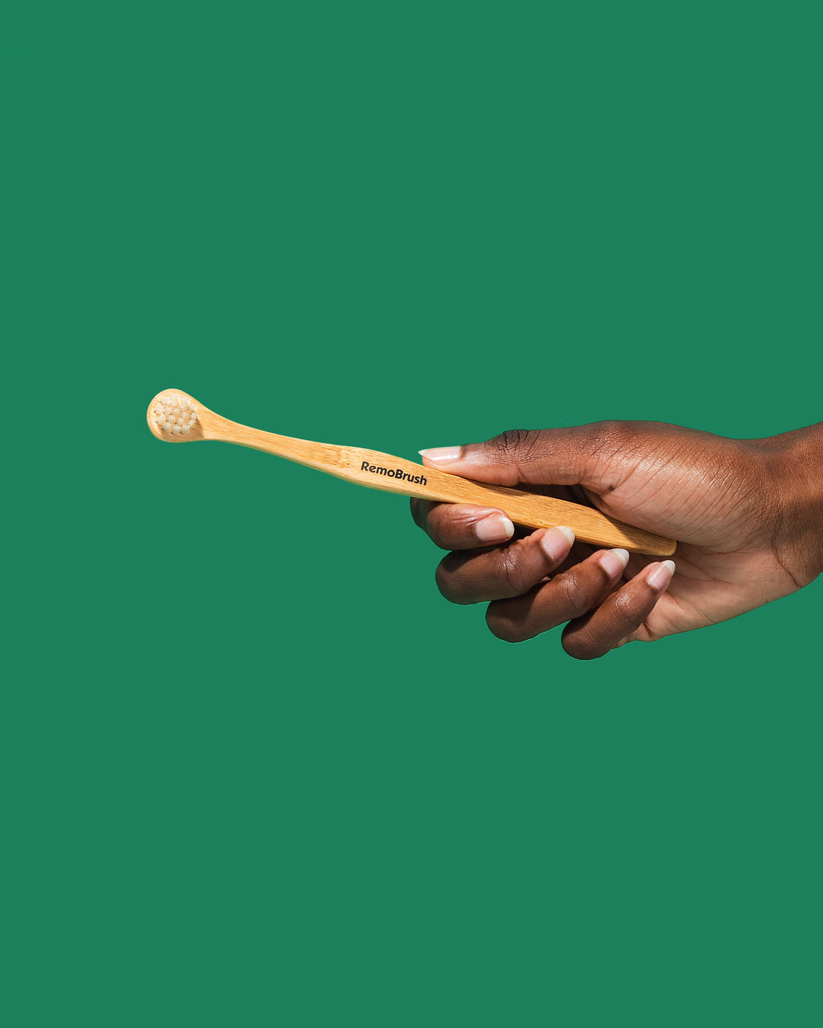 Remo Tongue Brush – Miswak Bristles Bamboo Tongue Cleaner-Remo Tongue Brush – Miswak Bristles Bamboo Tongue Cleaner