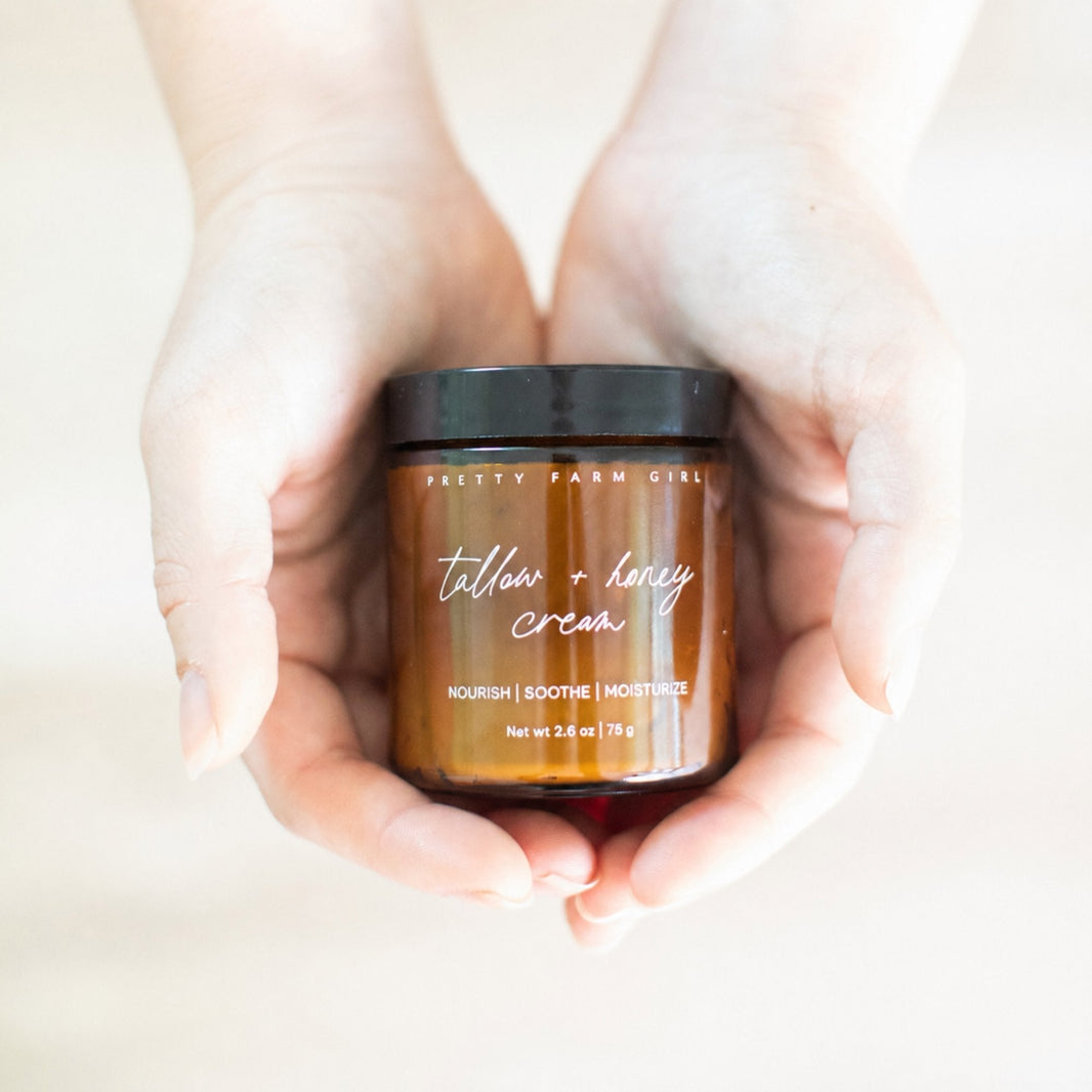 Fragrance Free Tallow + Honey Cream for Sensitive Skin-Fragrance Free Tallow + Honey Cream for Sensitive Skin