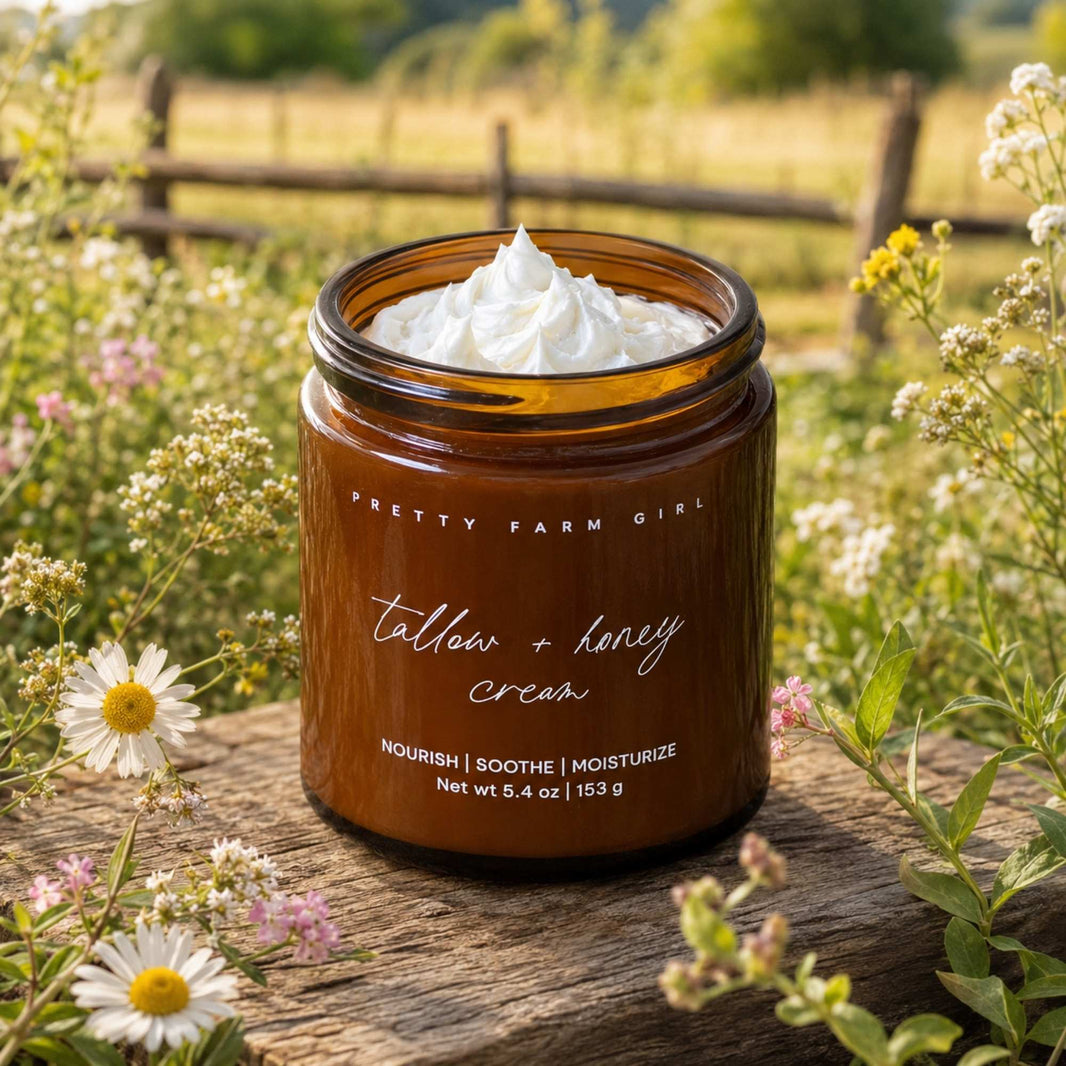 Fragrance Free Tallow + Honey Cream for Sensitive Skin-Fragrance Free Tallow + Honey Cream for Sensitive Skin