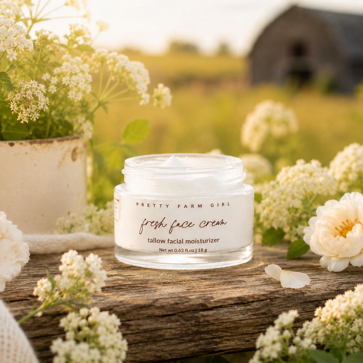 Fresh Face Cream Anti-Aging Tallow Moisturizer-Fresh Face Cream Anti-Aging Tallow Moisturizer