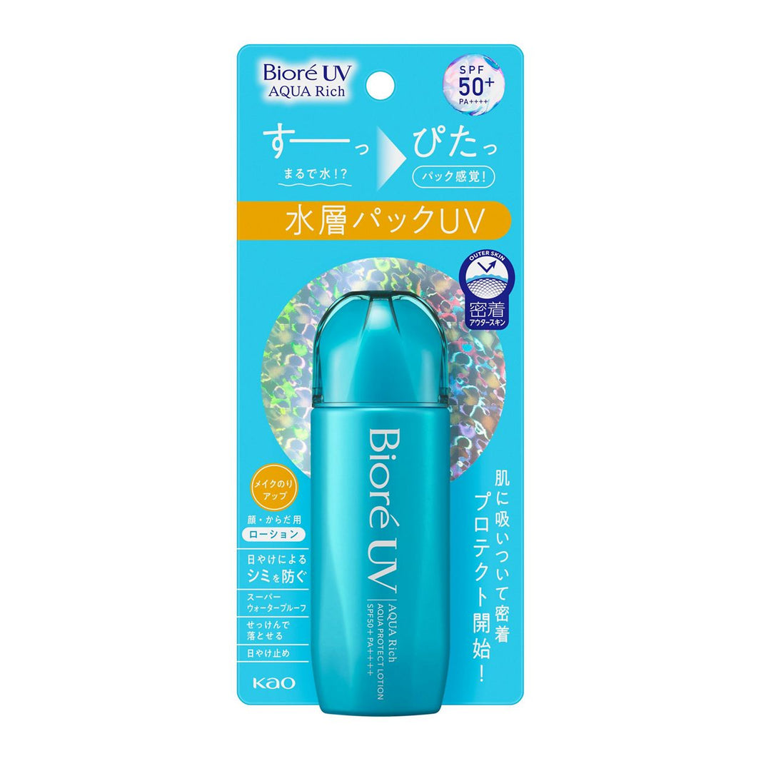 Biore UV Aqua Rich Aqua Protect Lotion SPF 50+ PA++++-Biore UV Aqua Rich Aqua Protect Lotion SPF 50+ PA++++