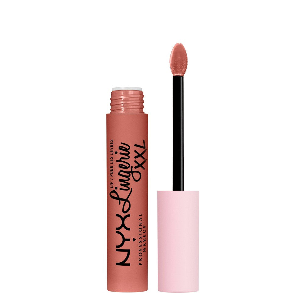 NYX Professional Makeup Lip Lingerie XXL Matte Liquid Lipstick - 02 Turn On, 0.13 Oz New-NYX Professional Makeup Lip Lingerie XXL Matte Liquid Lipstick - 02 Turn On, 0.13 Oz New