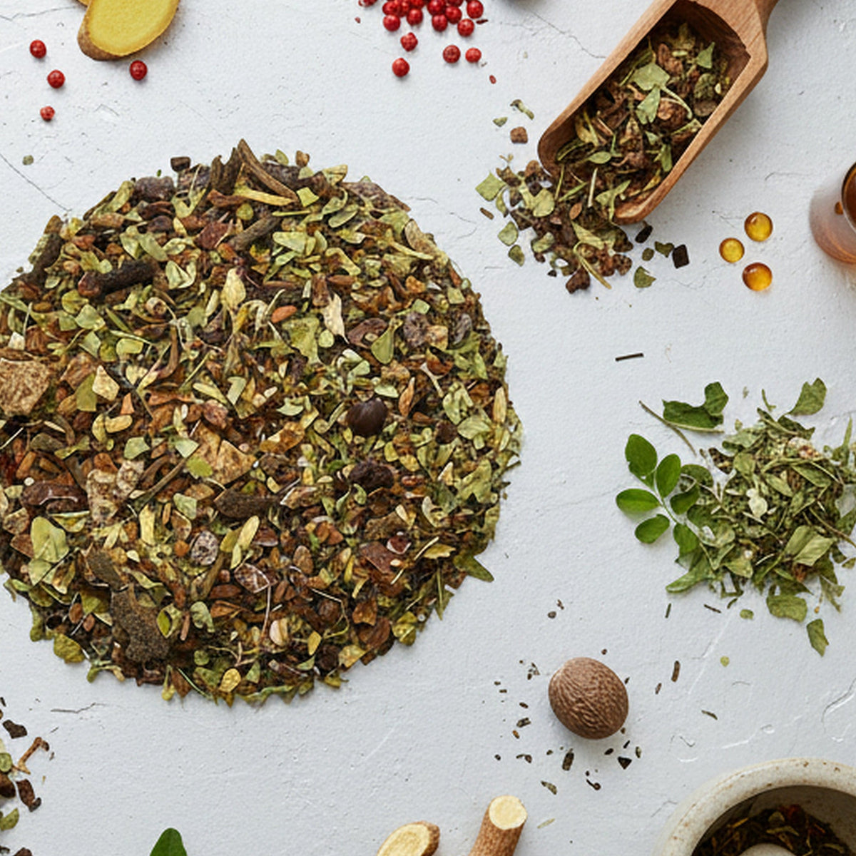 Gingerbread Herbal Tea for Digestion-Gingerbread Herbal Tea for Digestion