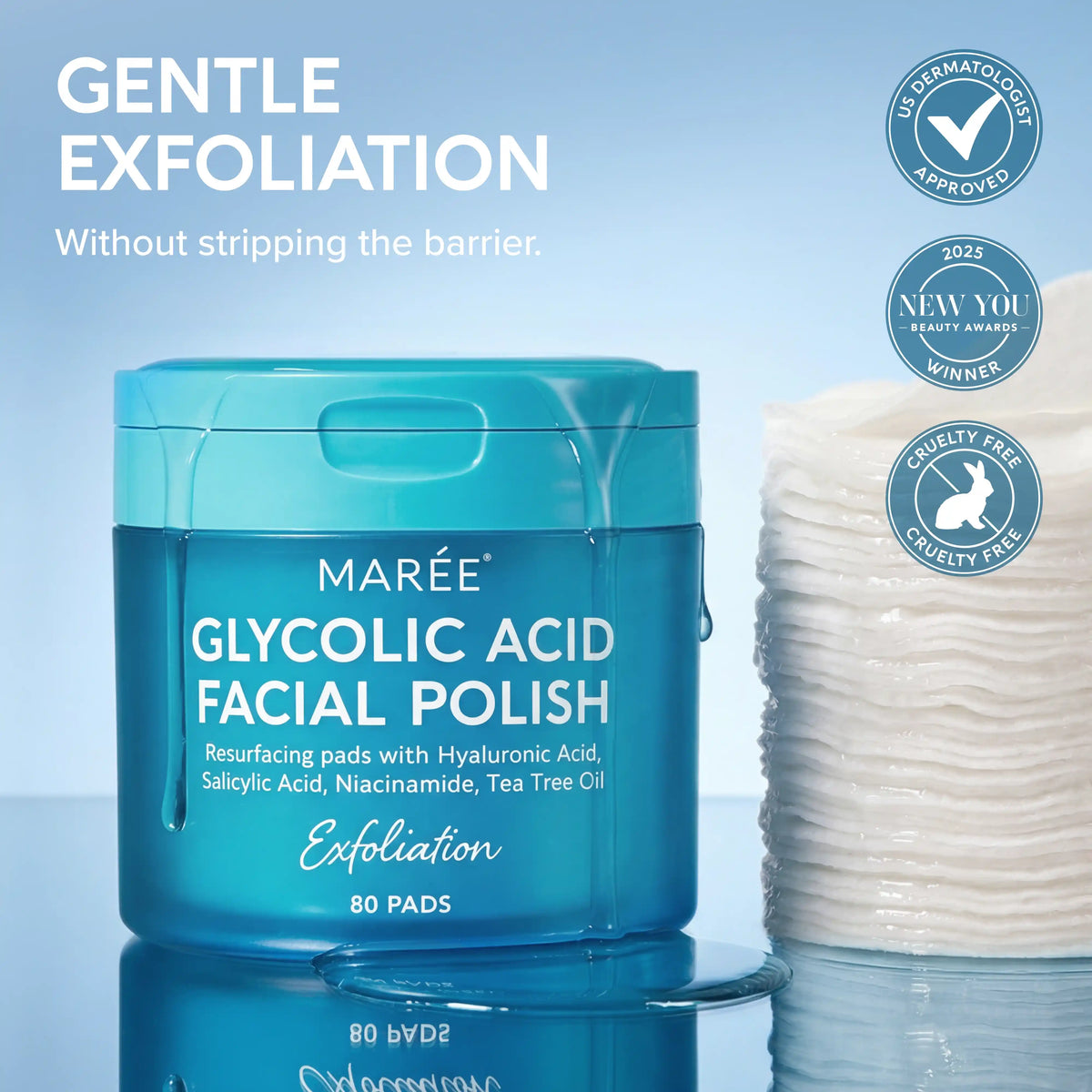 Glycolic Acid Pads 80 PCS-Glycolic Acid Pads 80 PCS