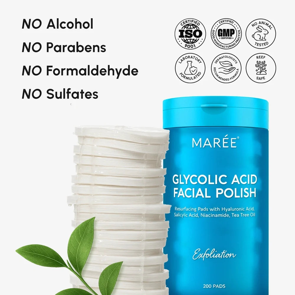 Glycolic Acid Pads 200 PCS-Glycolic Acid Pads 200 PCS