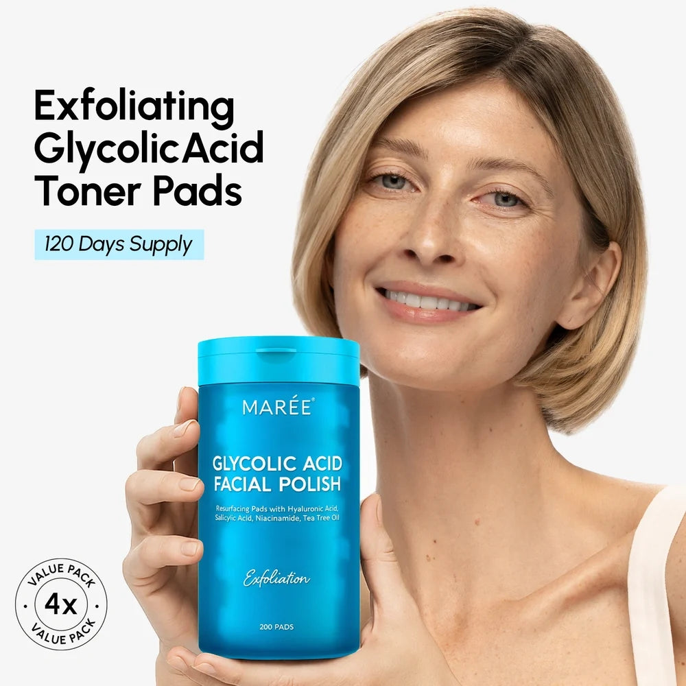 Glycolic Acid Pads 200 PCS-Glycolic Acid Pads 200 PCS