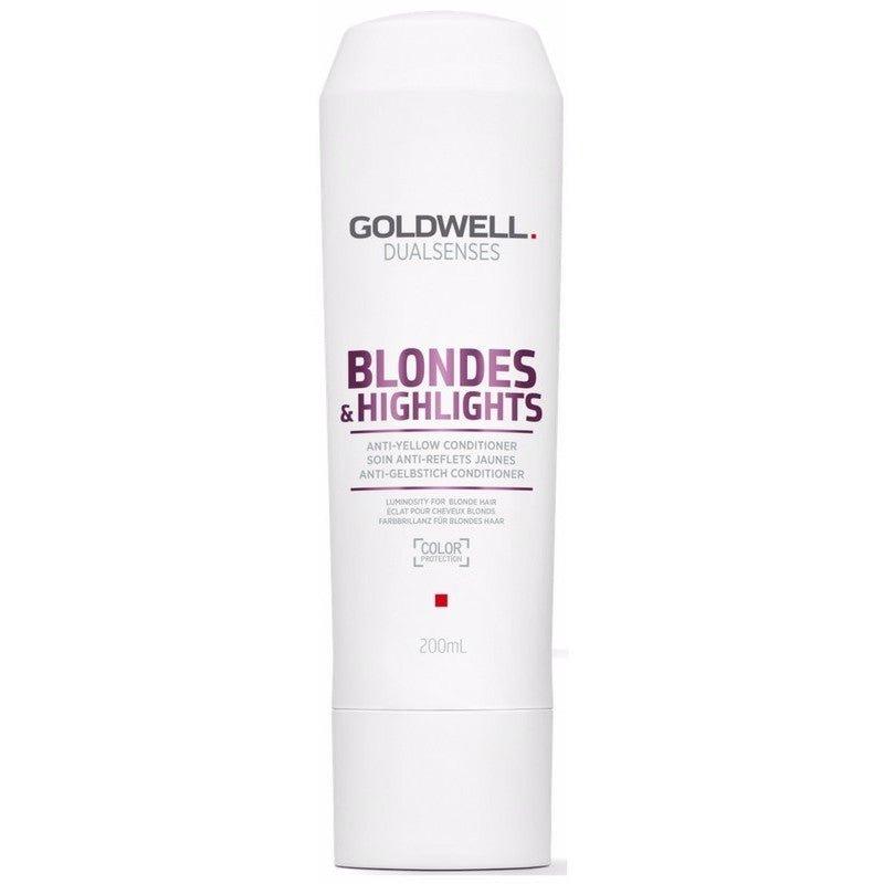 Goldwell DualSenses Blonde & Highlights Anti-Yellow Conditioner 10.1 oz-Goldwell DualSenses Blonde & Highlights Anti-Yellow Conditioner 10.1 oz