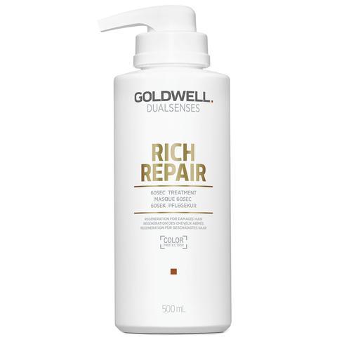 Goldwell DualSenses Rich Repair 60 Second Treatment 6.7 oz-Goldwell DualSenses Rich Repair 60 Second Treatment 6.7 oz
