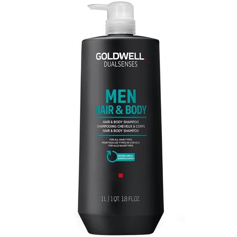 Goldwell DualSenses Men Hair & Body Shampoo 10.1 oz-Goldwell DualSenses Men Hair & Body Shampoo 10.1 oz