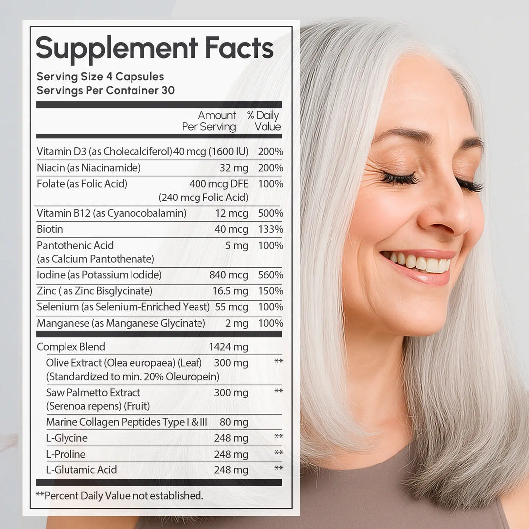 Biotin & Collagen Hair Growth Complex-Biotin & Collagen Hair Growth Complex