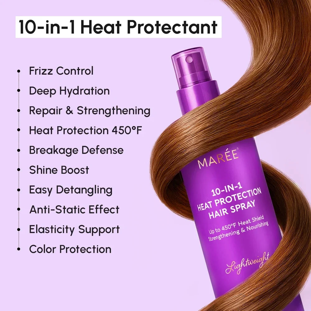 Heat Styling Protective Hair Spray-Heat Styling Protective Hair Spray