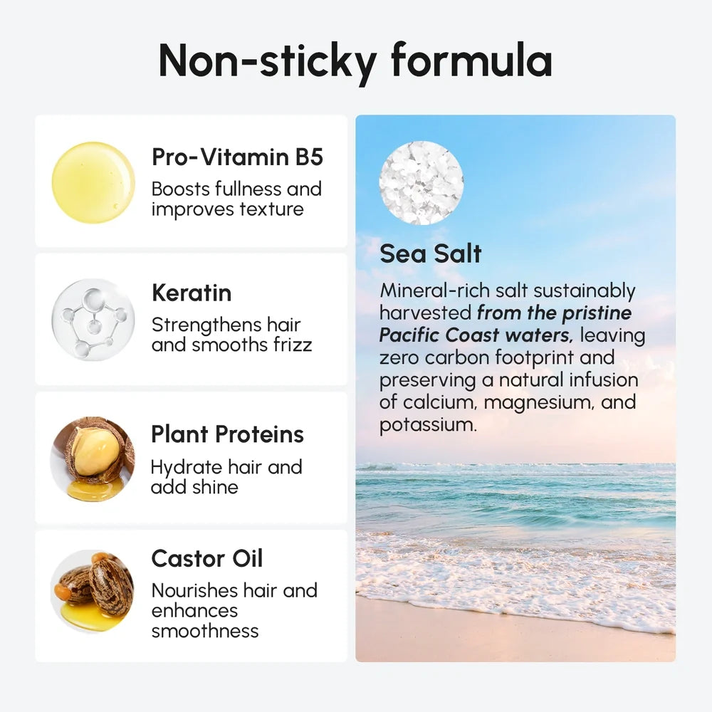 Keratin & Sea Salt Hair Texturizer-Keratin & Sea Salt Hair Texturizer