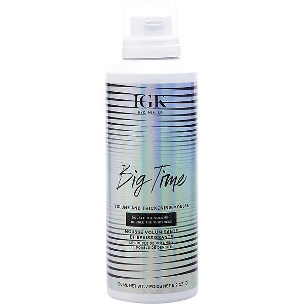 IGK Big Time Volume & Thickening Hair Mousse 6.2oz-IGK Big Time Volume & Thickening Hair Mousse 6.2oz