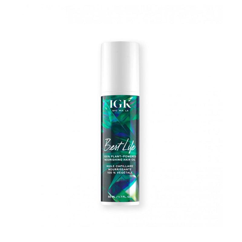 IGK Best Life 100% Plant-Powered Nourishing Hair Oil 1.4oz-IGK Best Life 100% Plant-Powered Nourishing Hair Oil 1.4oz