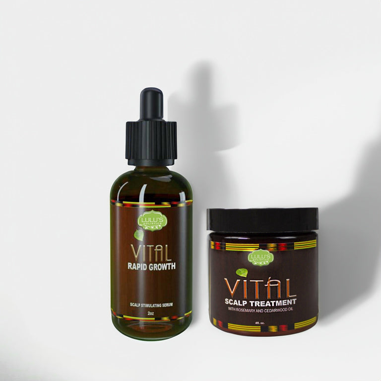 Lulu's Holistics Hair & Scalp Conditioning Duo – Serum & Scalp Treatment