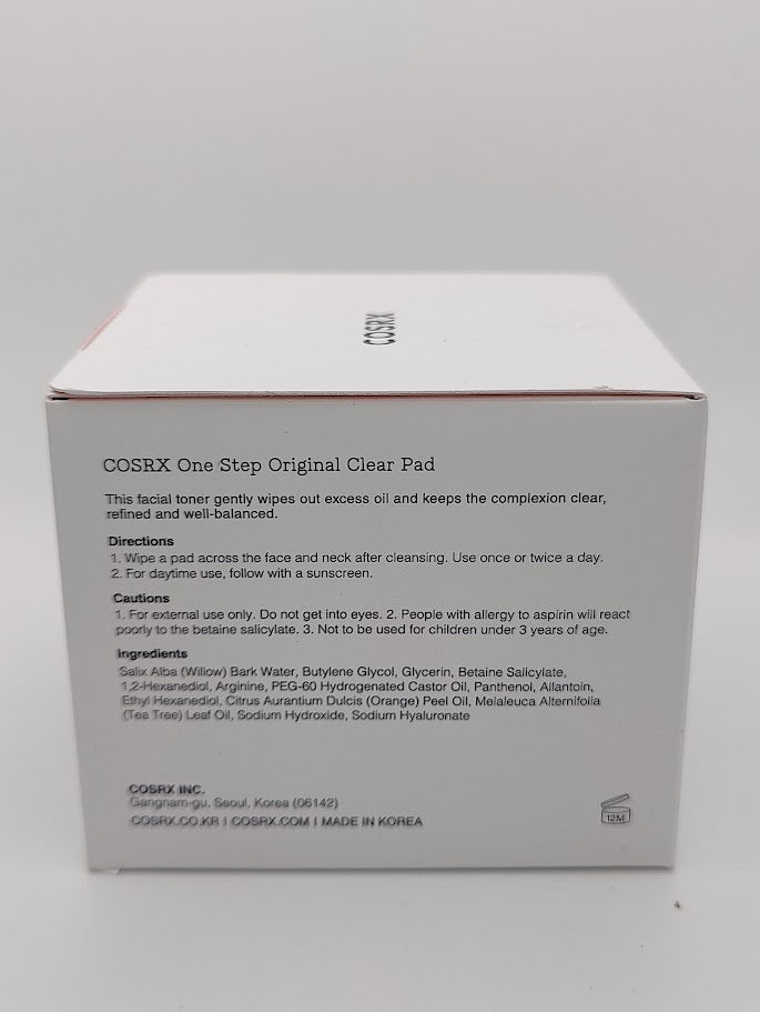 Cosrx Original Clear Pad-Cosrx Original Clear Pad