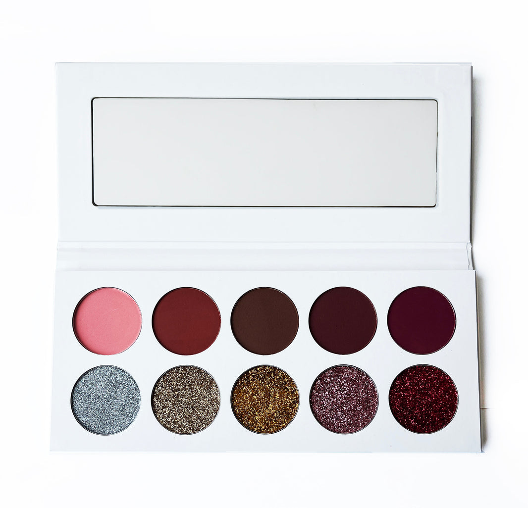 Ashunta Sheriff Beauty Unicorn II Glitter & Matte Shadow Palette-Ashunta Sheriff Beauty Unicorn II Glitter & Matte Shadow Palette