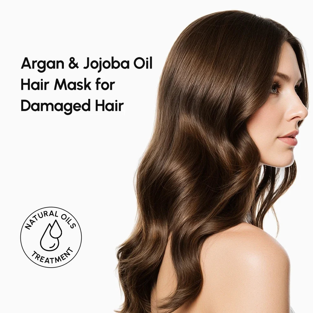 Argan Oil & Biotin Hair Repair Mask-Argan Oil & Biotin Hair Repair Mask