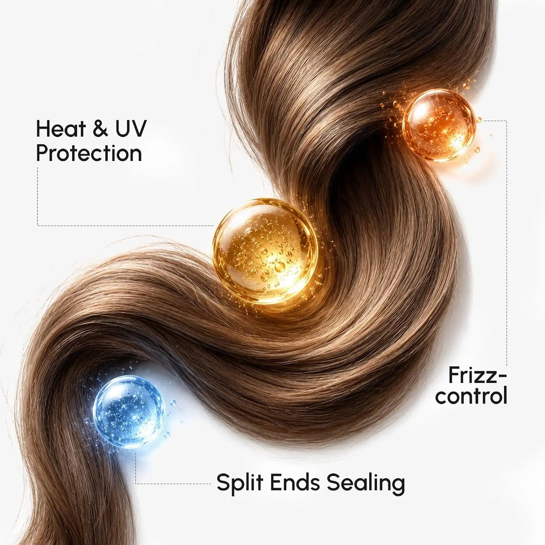 Keratin Oil Capsules for Frizz Control-Keratin Oil Capsules for Frizz Control