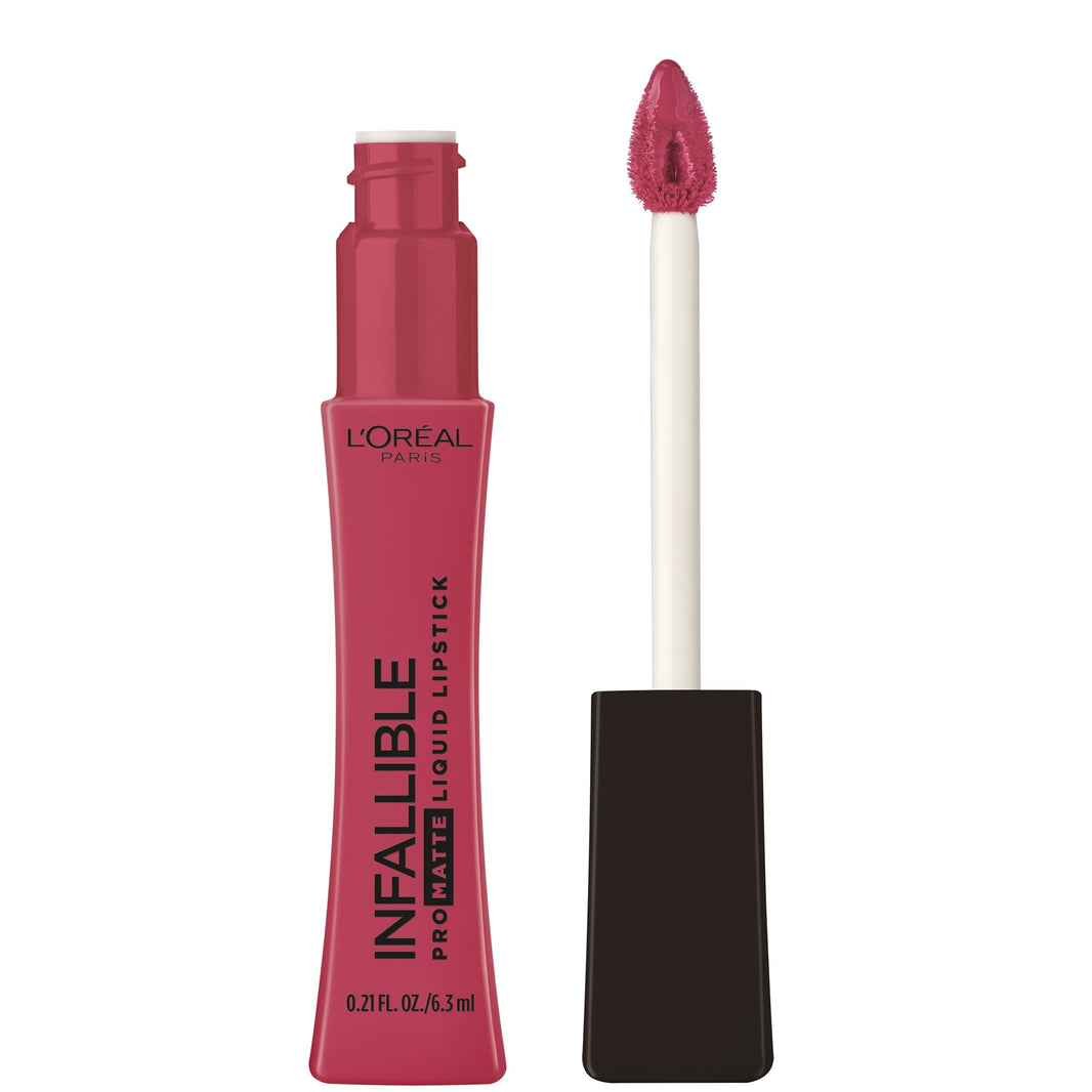 L'Oreal Paris Infallible Pro Matte Liquid Lipstick, Raspberry Rose 0.21 oz-L'Oreal Paris Infallible Pro Matte Liquid Lipstick, Raspberry Rose 0.21 oz