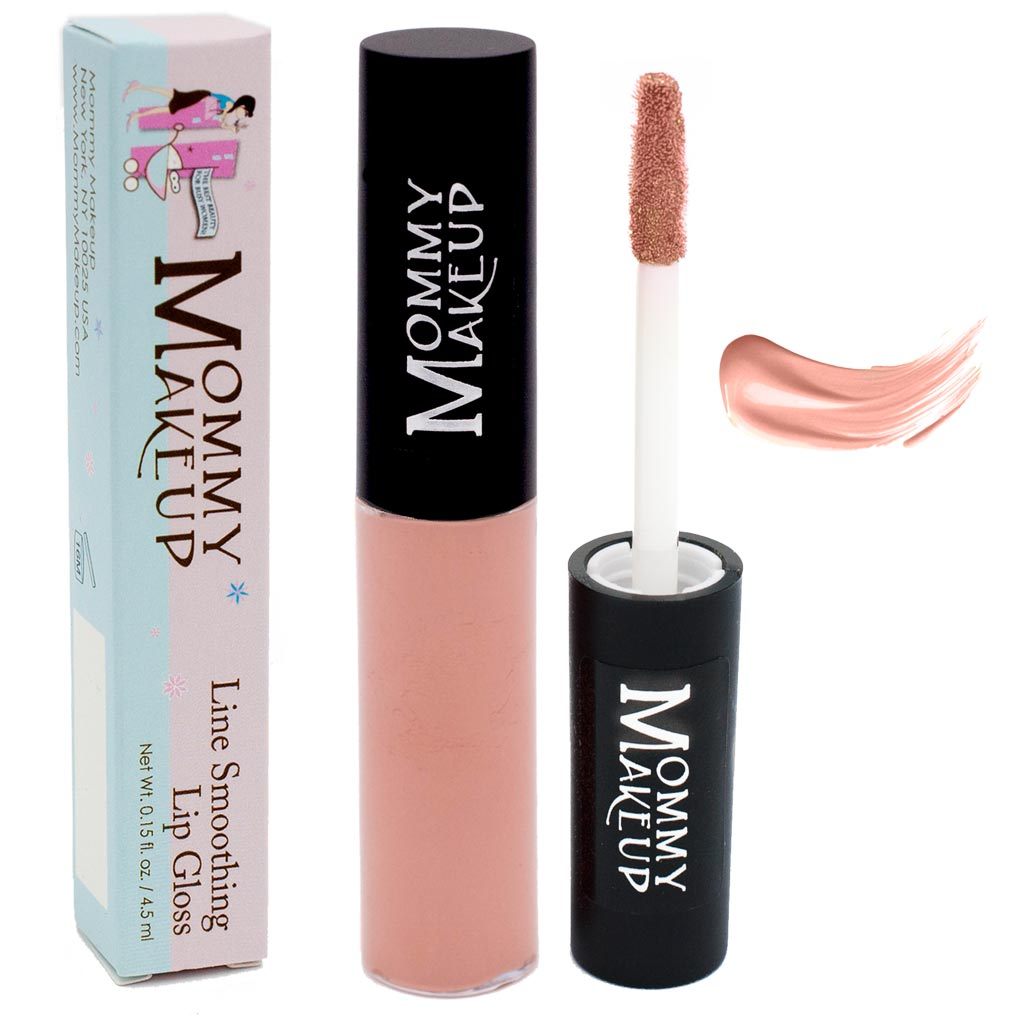 Line Smoothing Lip Gloss | Paraben-free Plumping Gloss - Pinkly Nude-Line Smoothing Lip Gloss | Paraben-free Plumping Gloss - Pinkly Nude