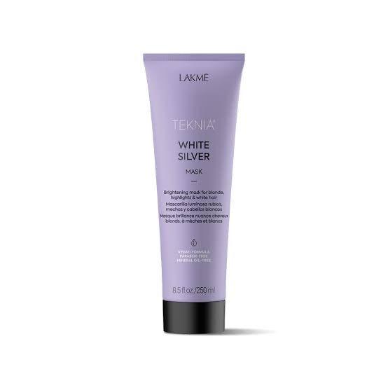 Lakme Teknia White Silver Mask-Lakme Teknia White Silver Mask