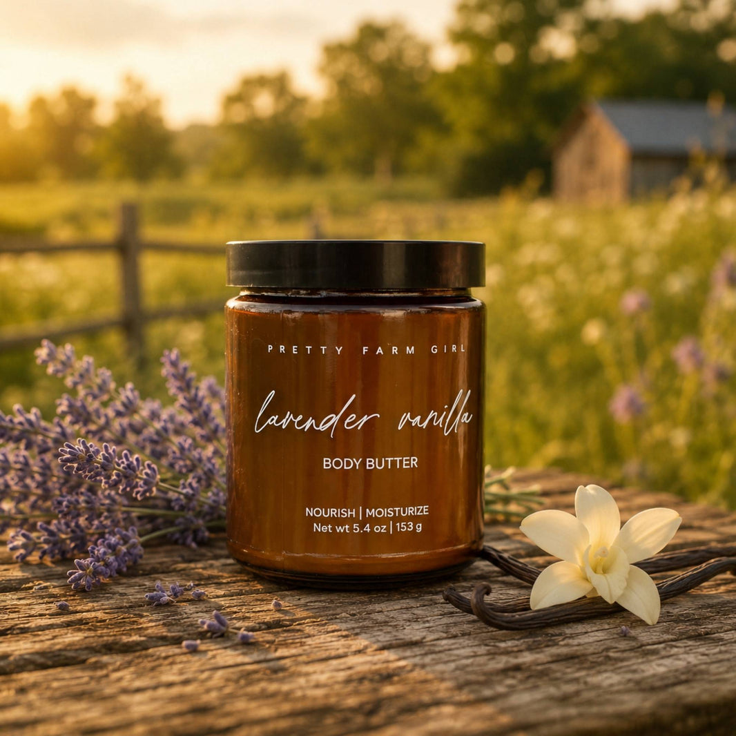 Lavender Vanilla Bean Tallow Body Butter-Lavender Vanilla Bean Tallow Body Butter
