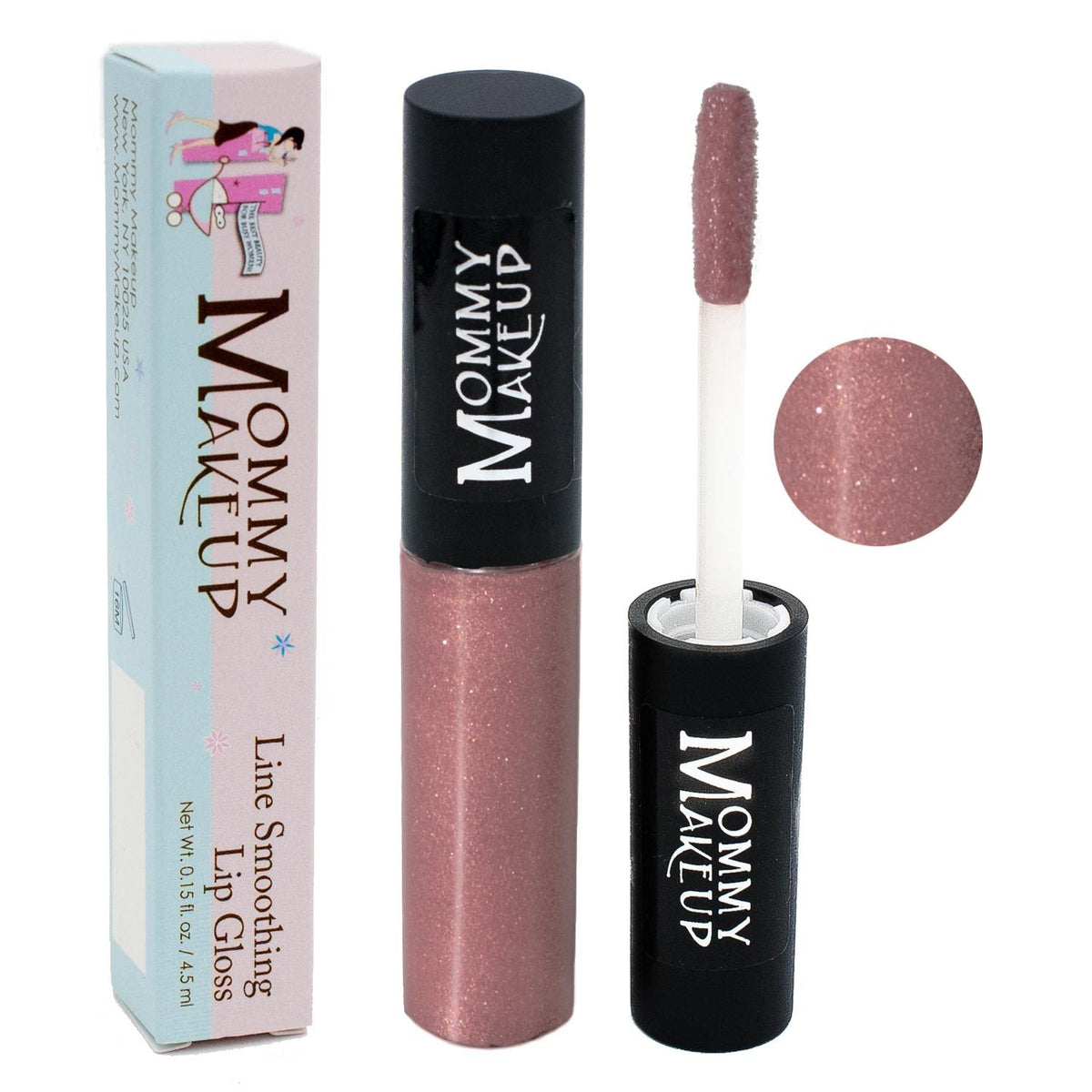 Line Smoothing Lip Gloss | Paraben-free Plumping Gloss - Model Mauve-Line Smoothing Lip Gloss | Paraben-free Plumping Gloss - Model Mauve