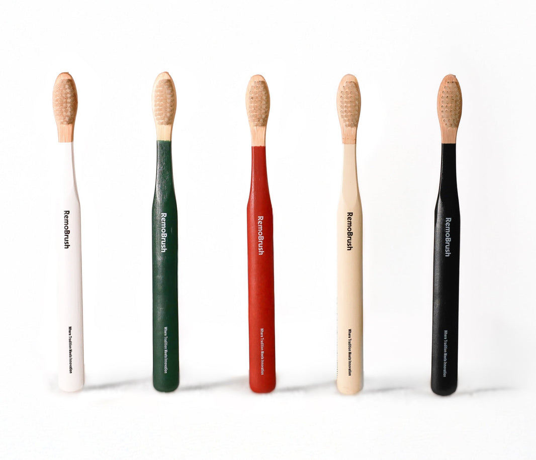 RemoBrush – Miswak Bristles Bamboo Toothbrush-RemoBrush – Miswak Bristles Bamboo Toothbrush