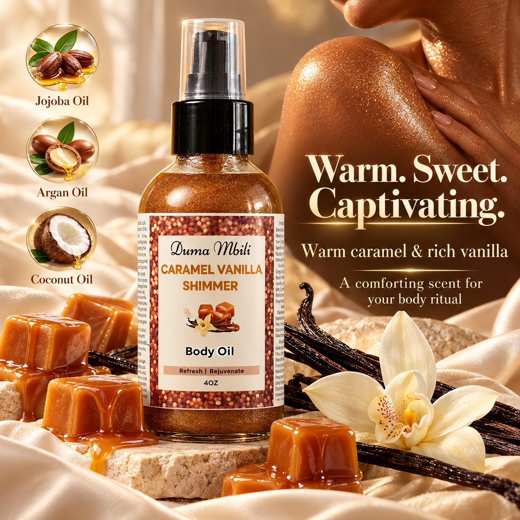 Caramel Vanilla Shimmer Body Oil-Caramel Vanilla Shimmer Body Oil